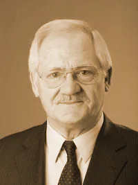 Portrait des Ehrenvorsitzenden Dr. Egon Jüttner